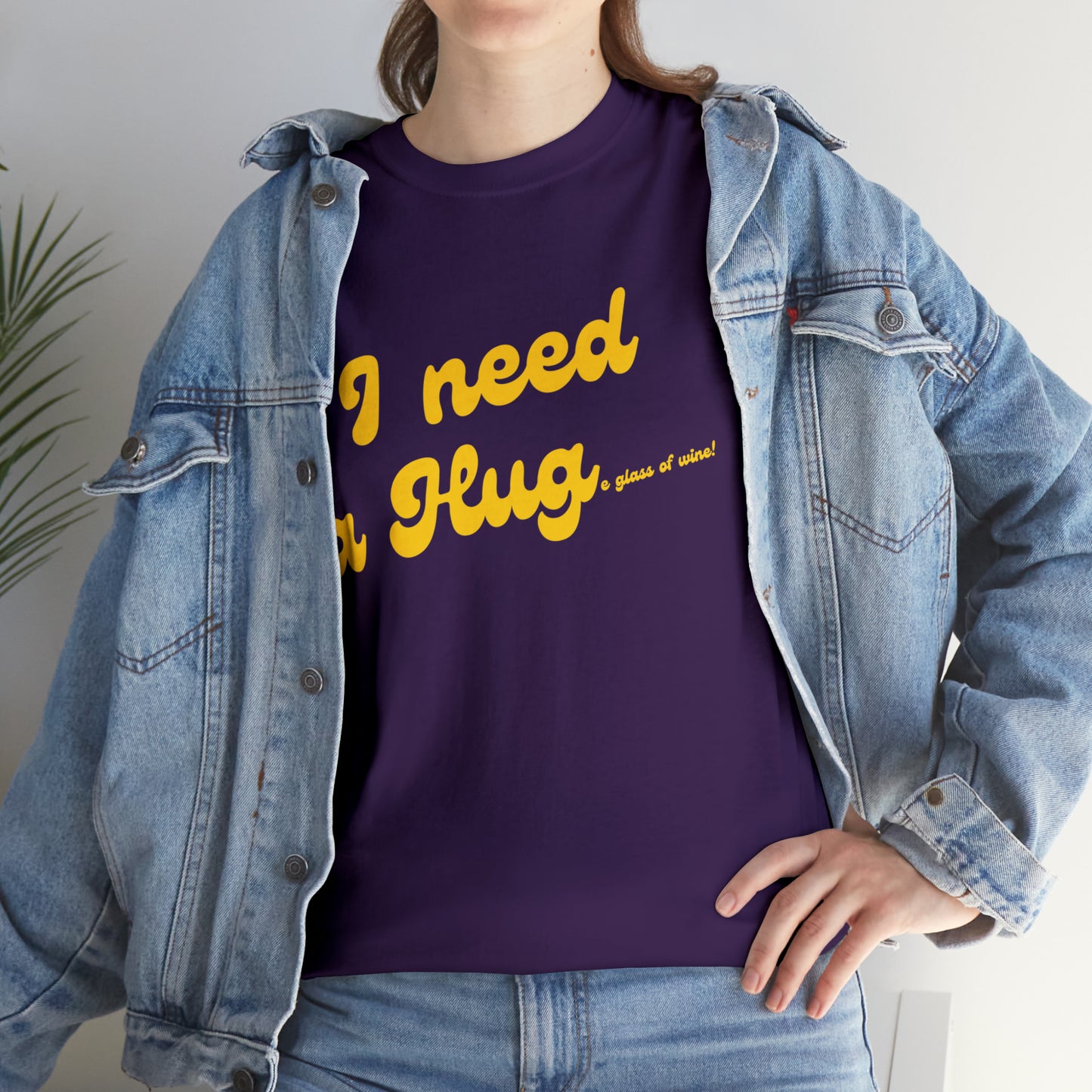 I need a HUG...e glass of wine!