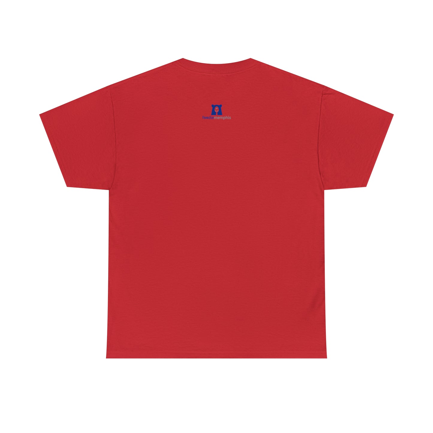 funny taco shirt red back
