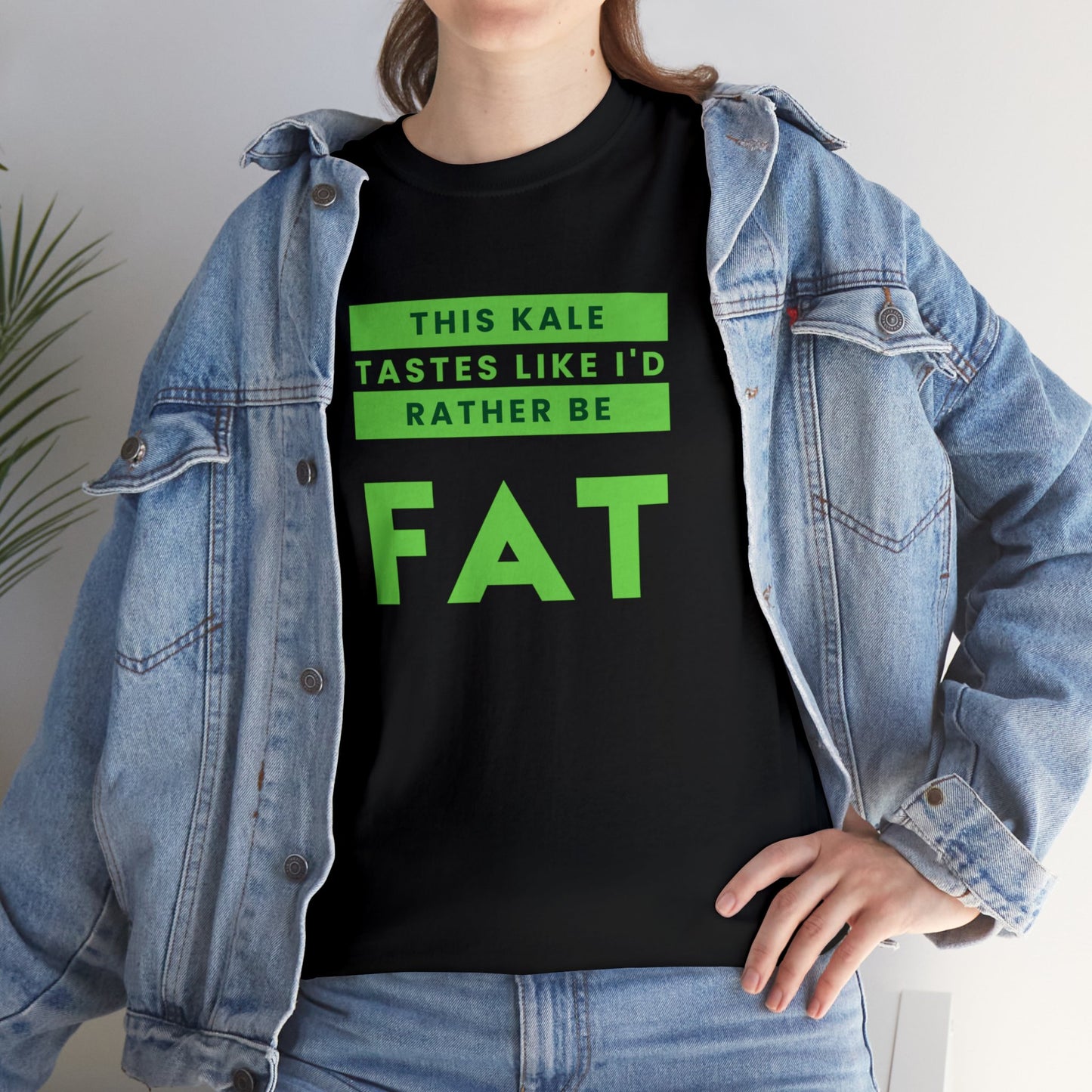 This Kale Tastes Like I'd Rather Be Fat!