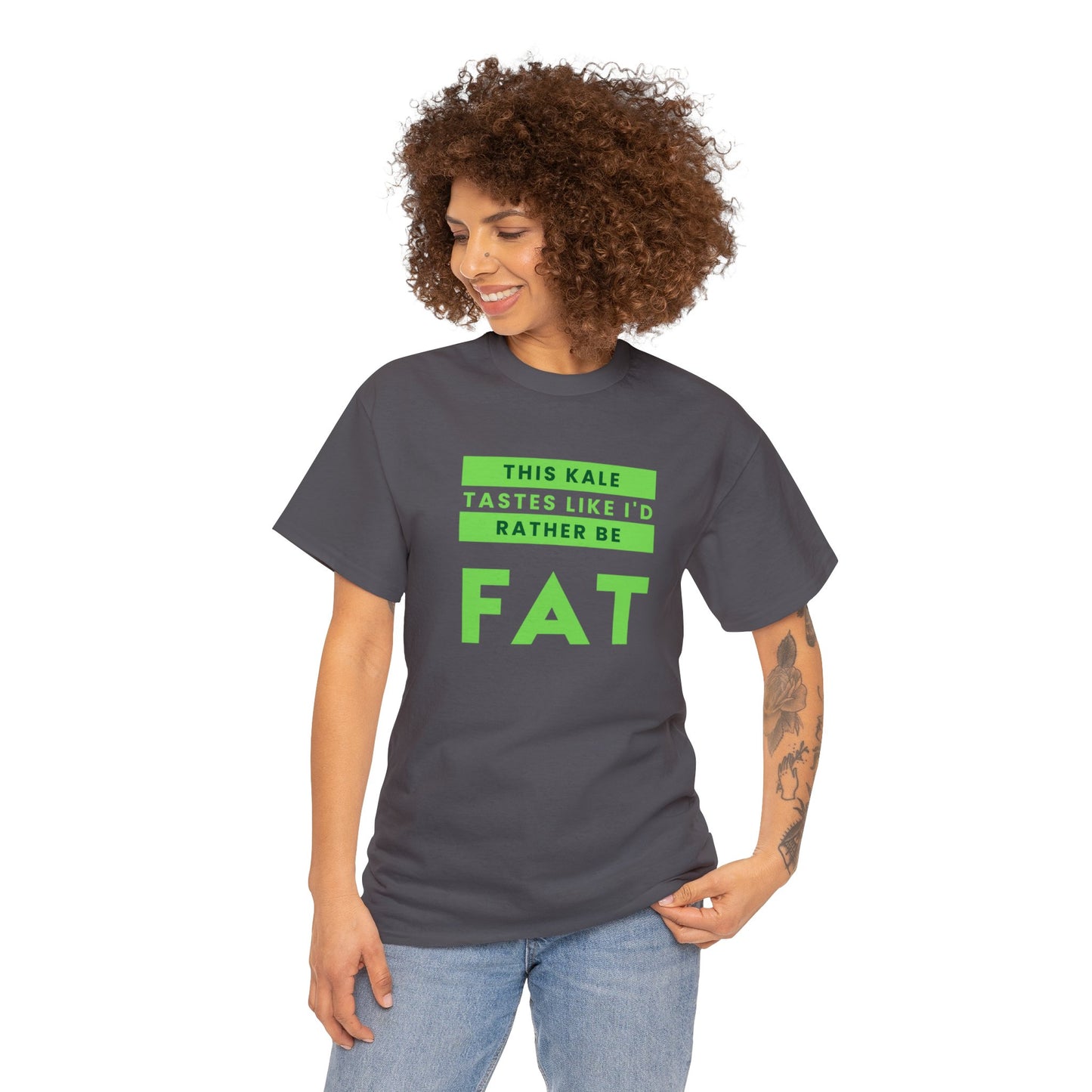 This Kale Tastes Like I'd Rather Be Fat!