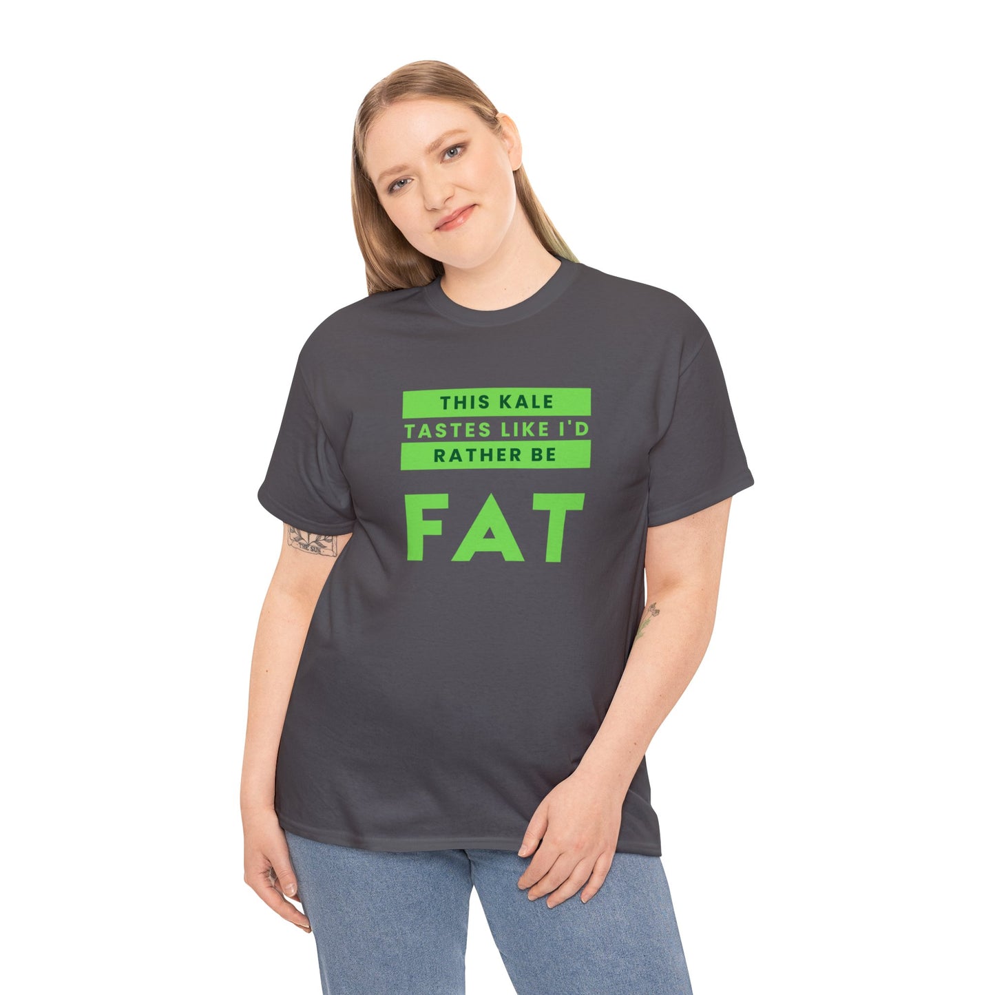 This Kale Tastes Like I'd Rather Be Fat!