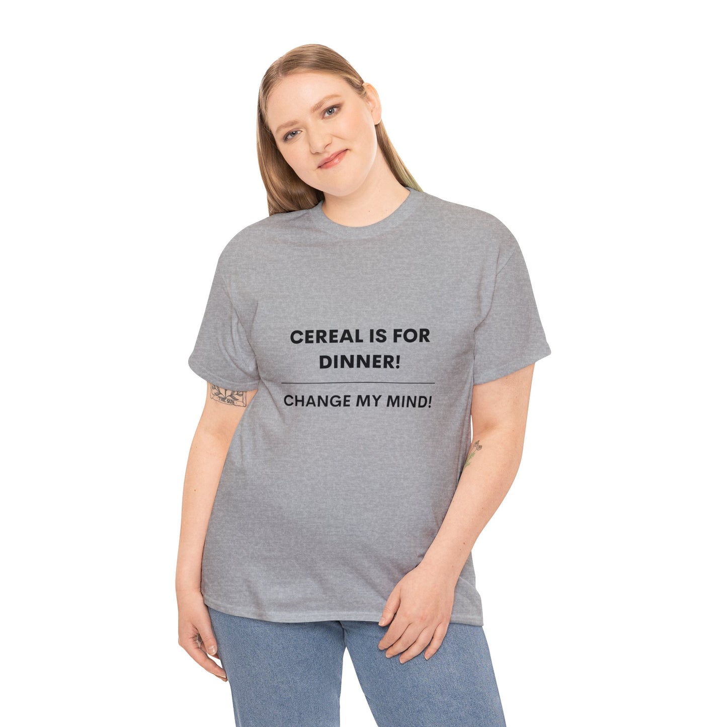 Cereal Is For Dinner! Hot Takes T-Shirts.