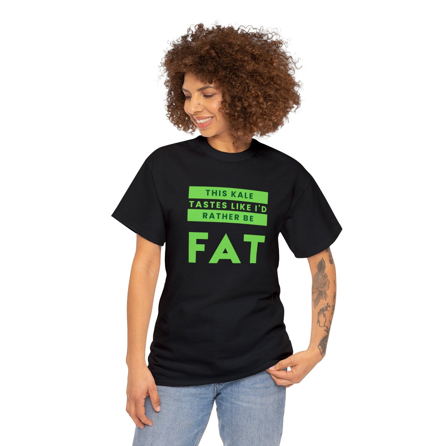 This Kale Tastes Like I'd Rather Be Fat!