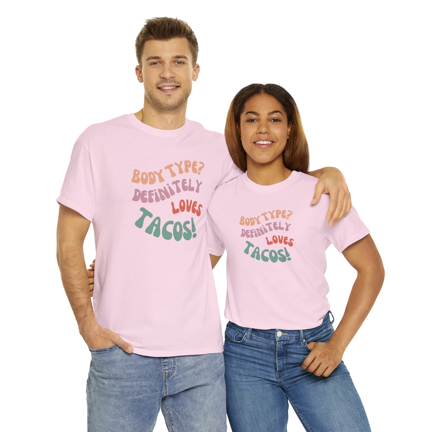 funny taco shirts pink front