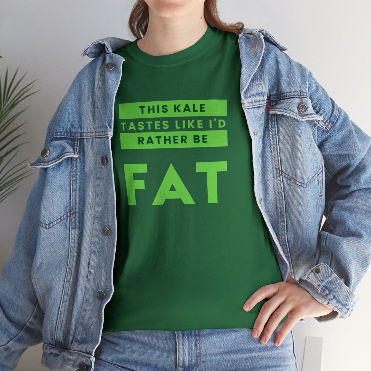This Kale Tastes Like I'd Rather Be Fat!