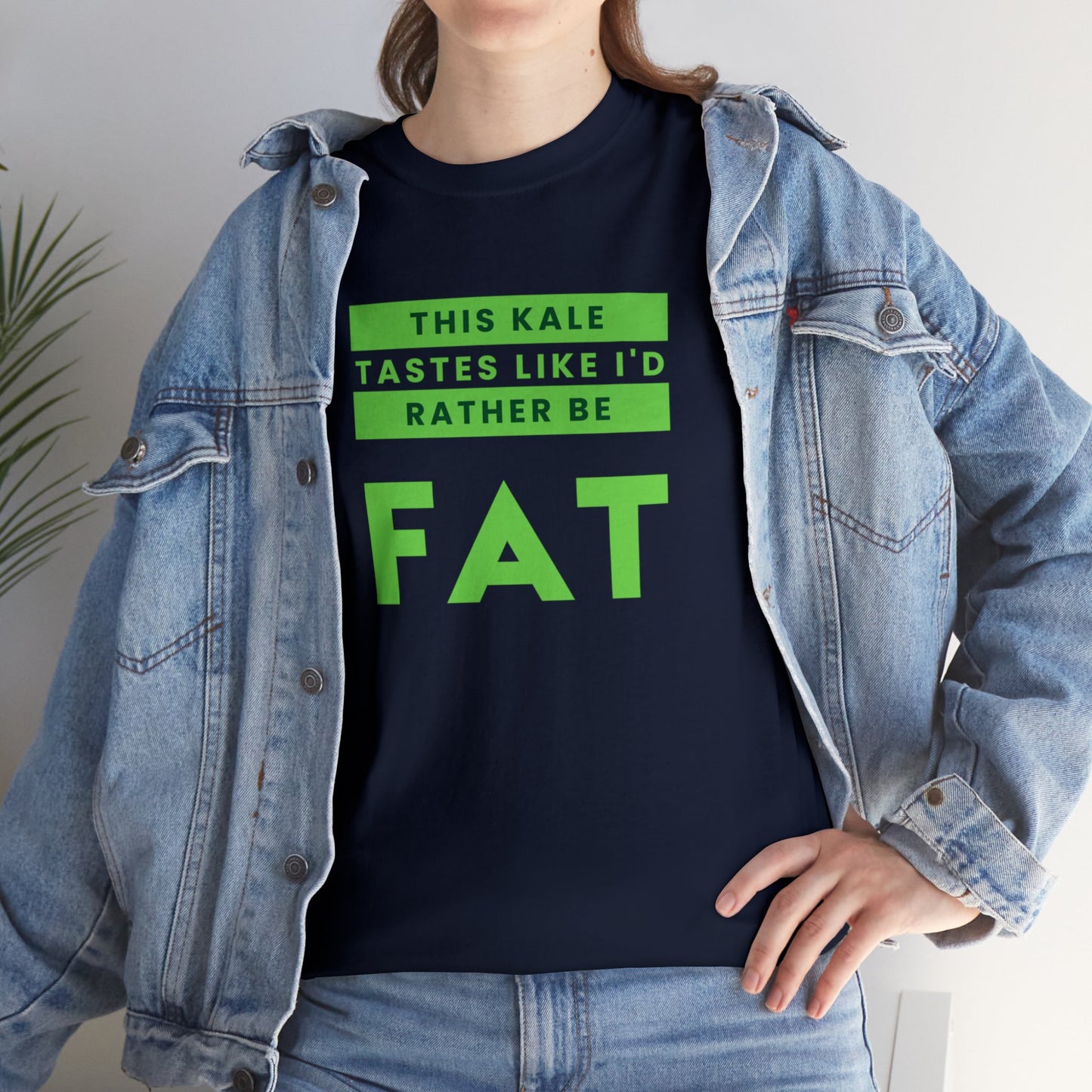 This Kale Tastes Like I'd Rather Be Fat!