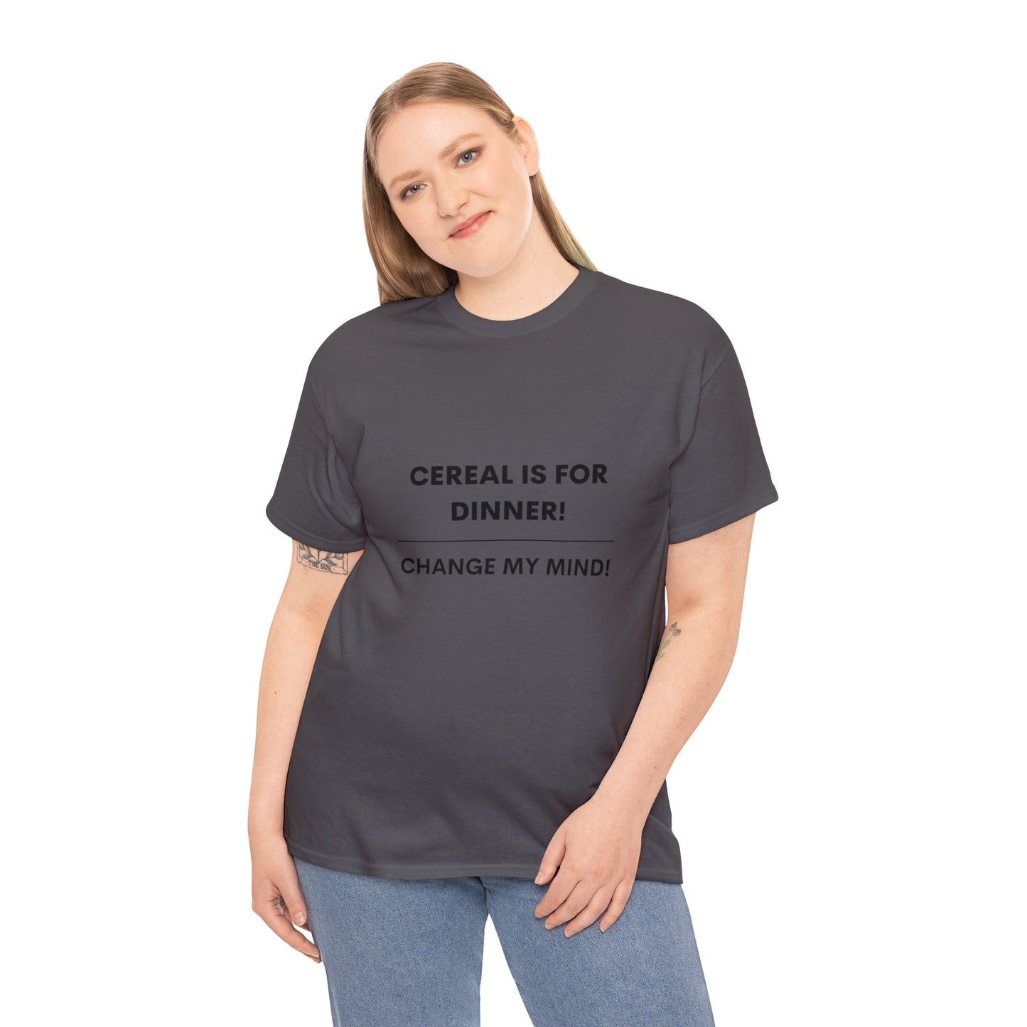 Cereal Is For Dinner! Hot Takes T-Shirts.