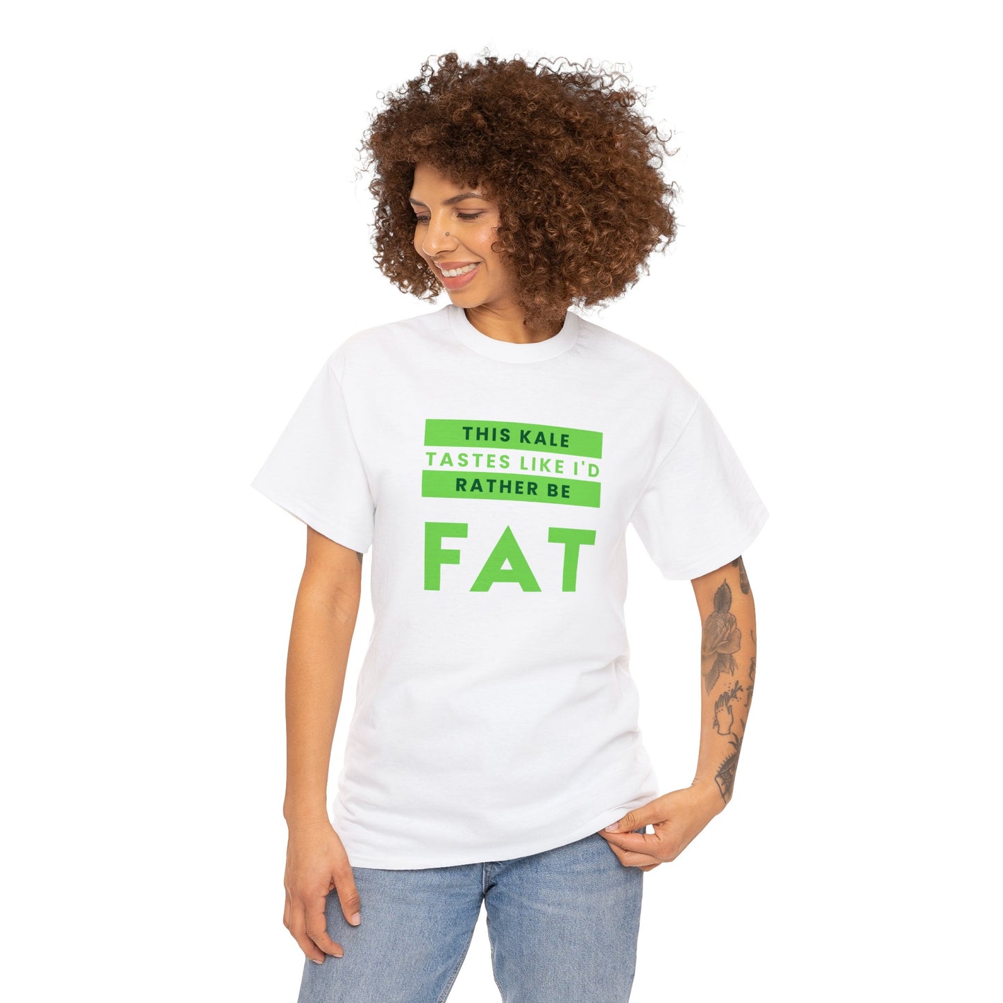 This Kale Tastes Like I'd Rather Be Fat!