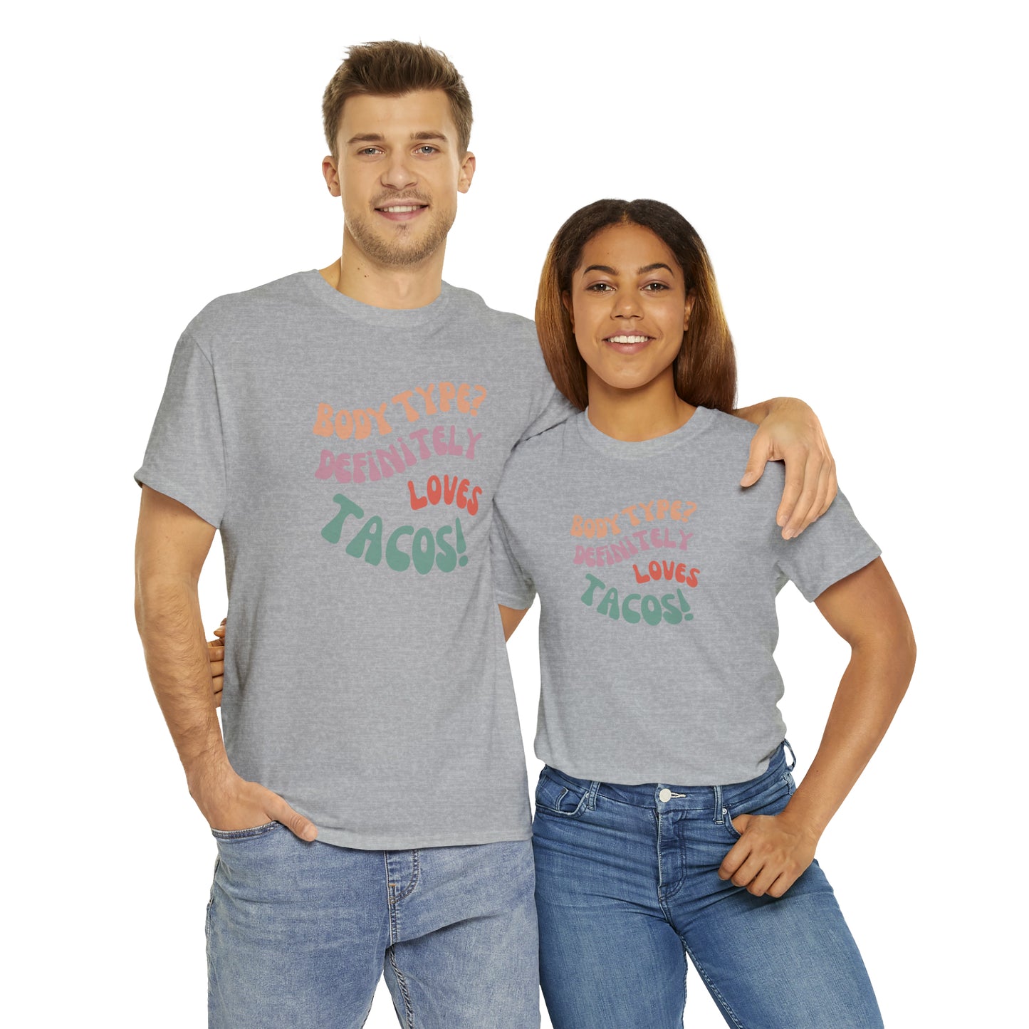 funny taco shirts dark heather front