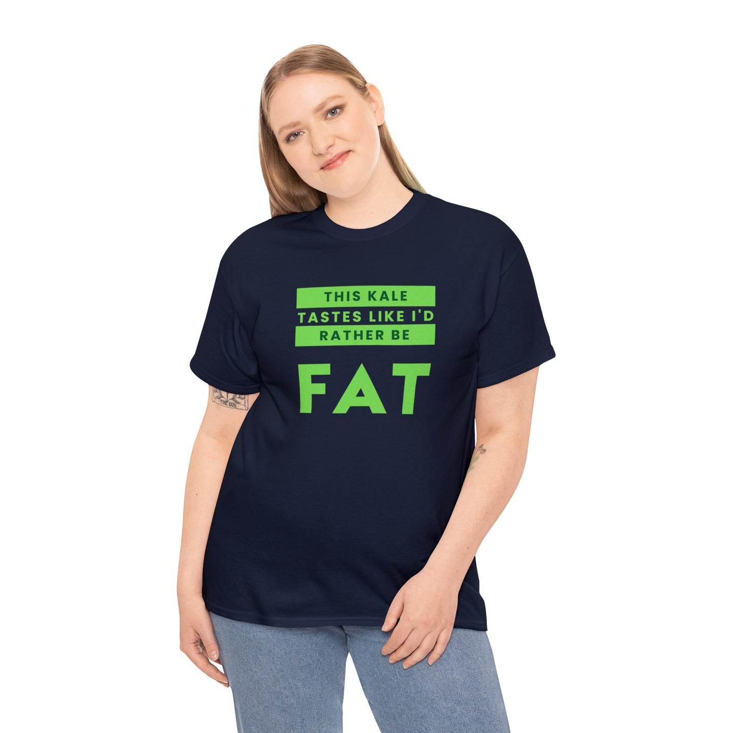 This Kale Tastes Like I'd Rather Be Fat!