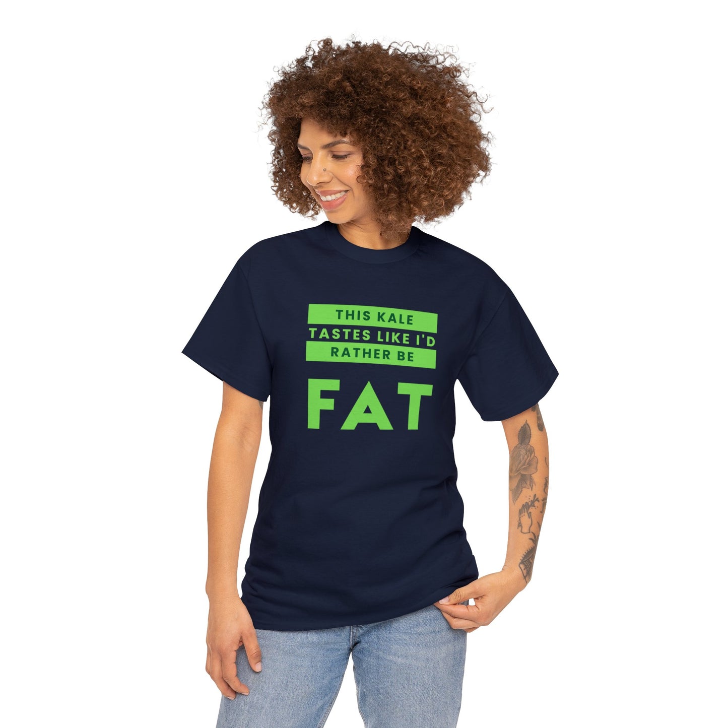 This Kale Tastes Like I'd Rather Be Fat!