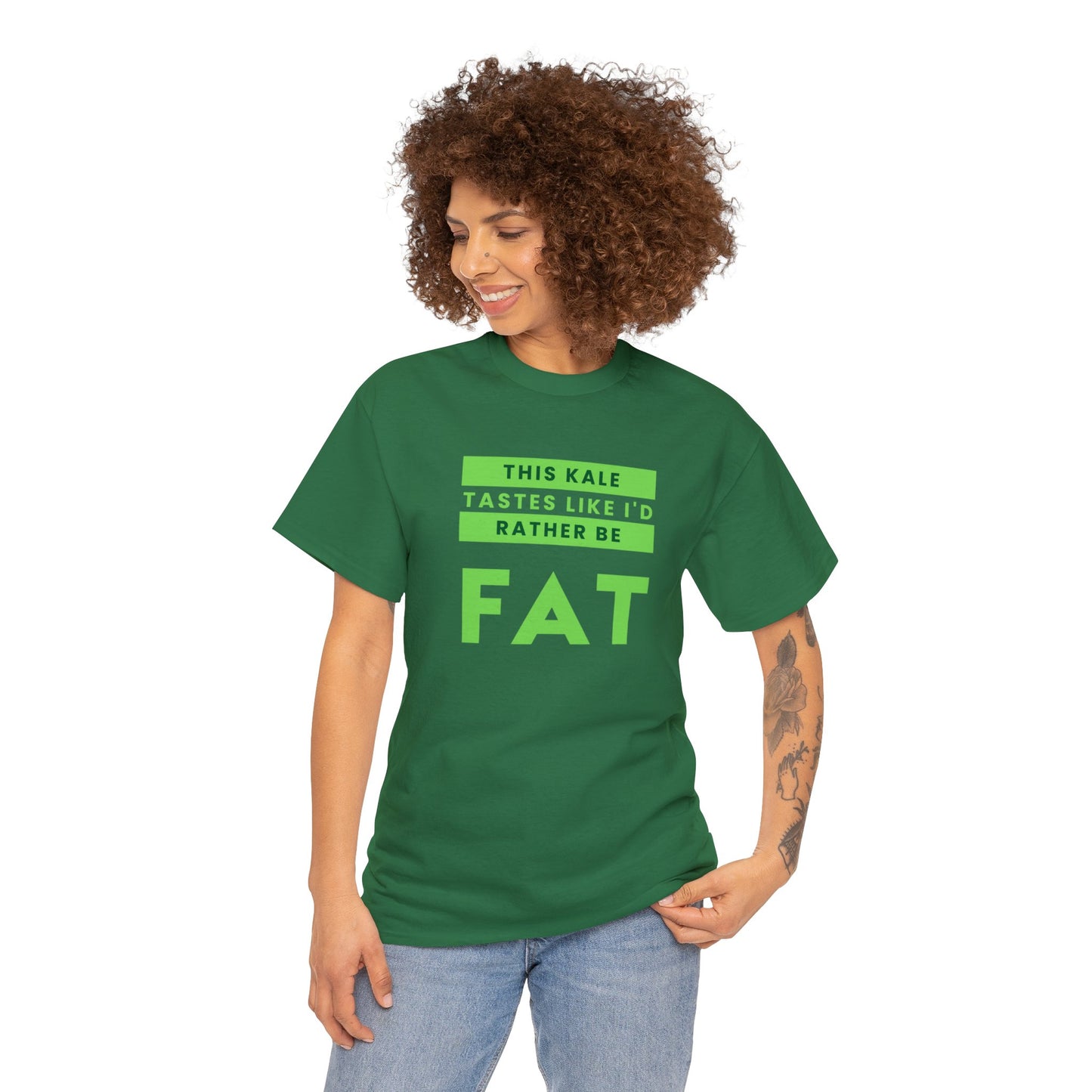 This Kale Tastes Like I'd Rather Be Fat!