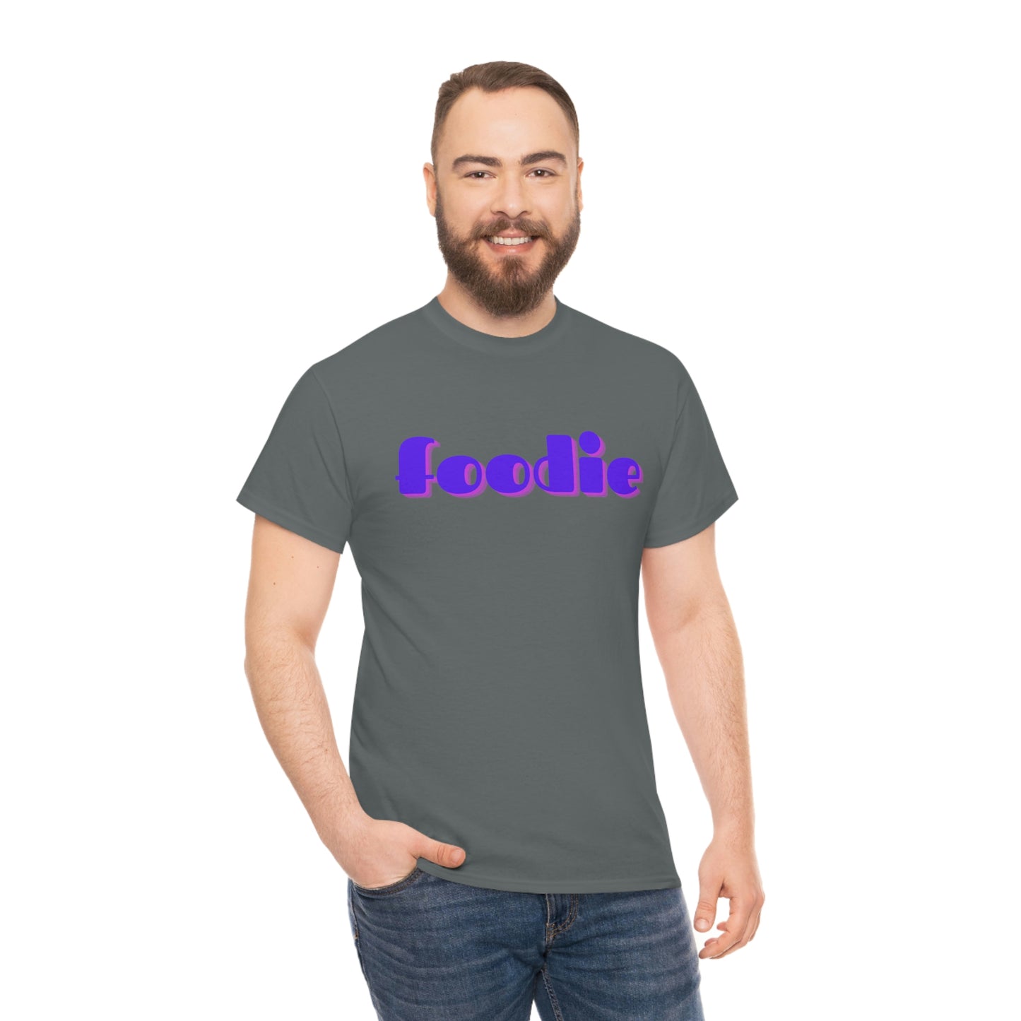 foodie shirts grey front