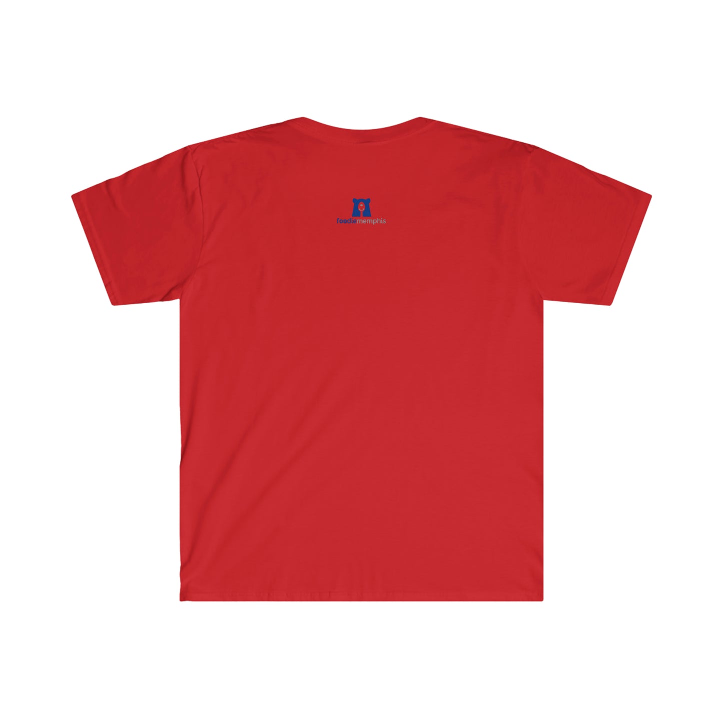 funny taco shirt red back
