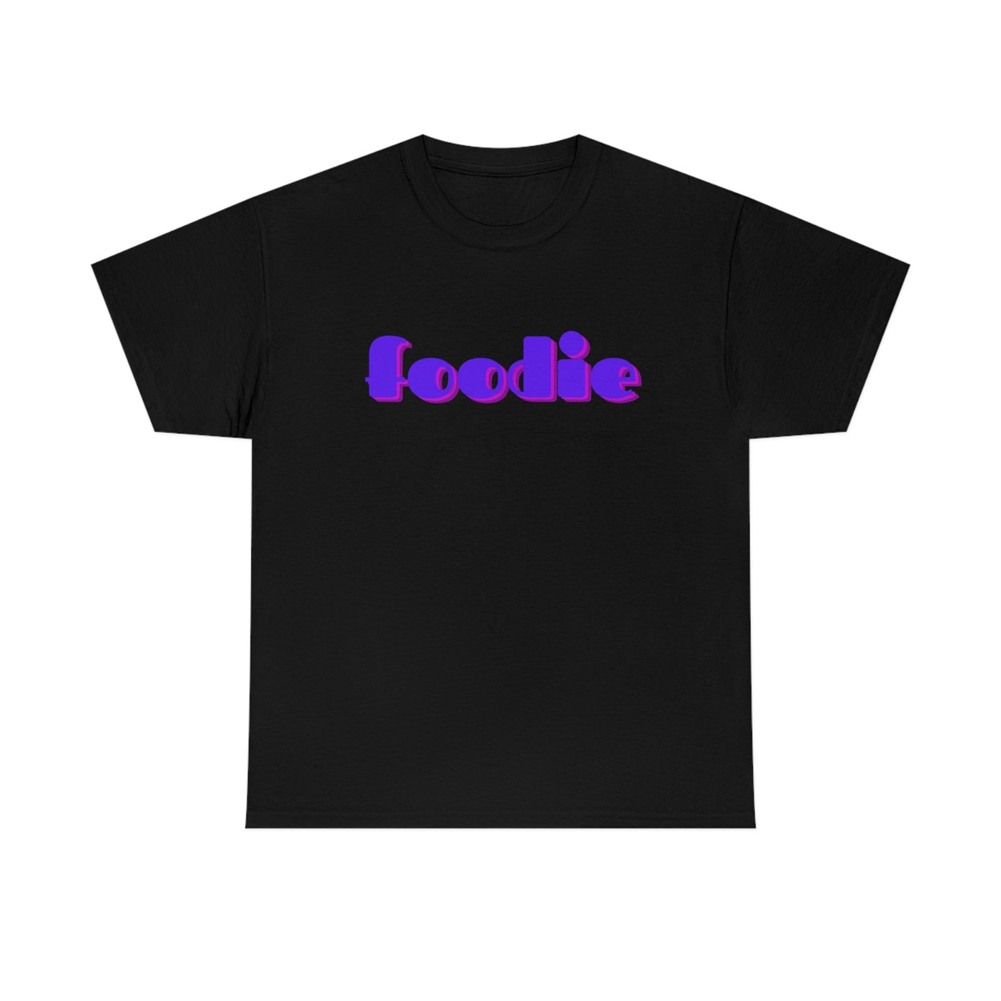 foodie shirt black front
