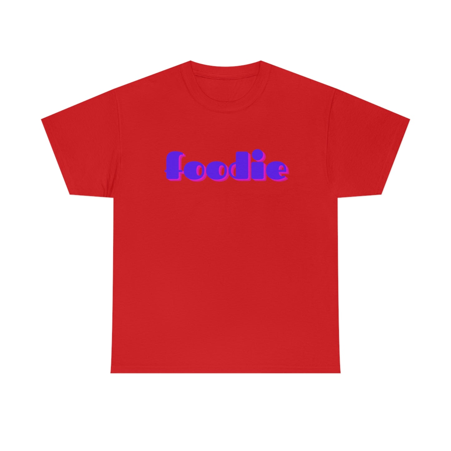 foodie shirt red front