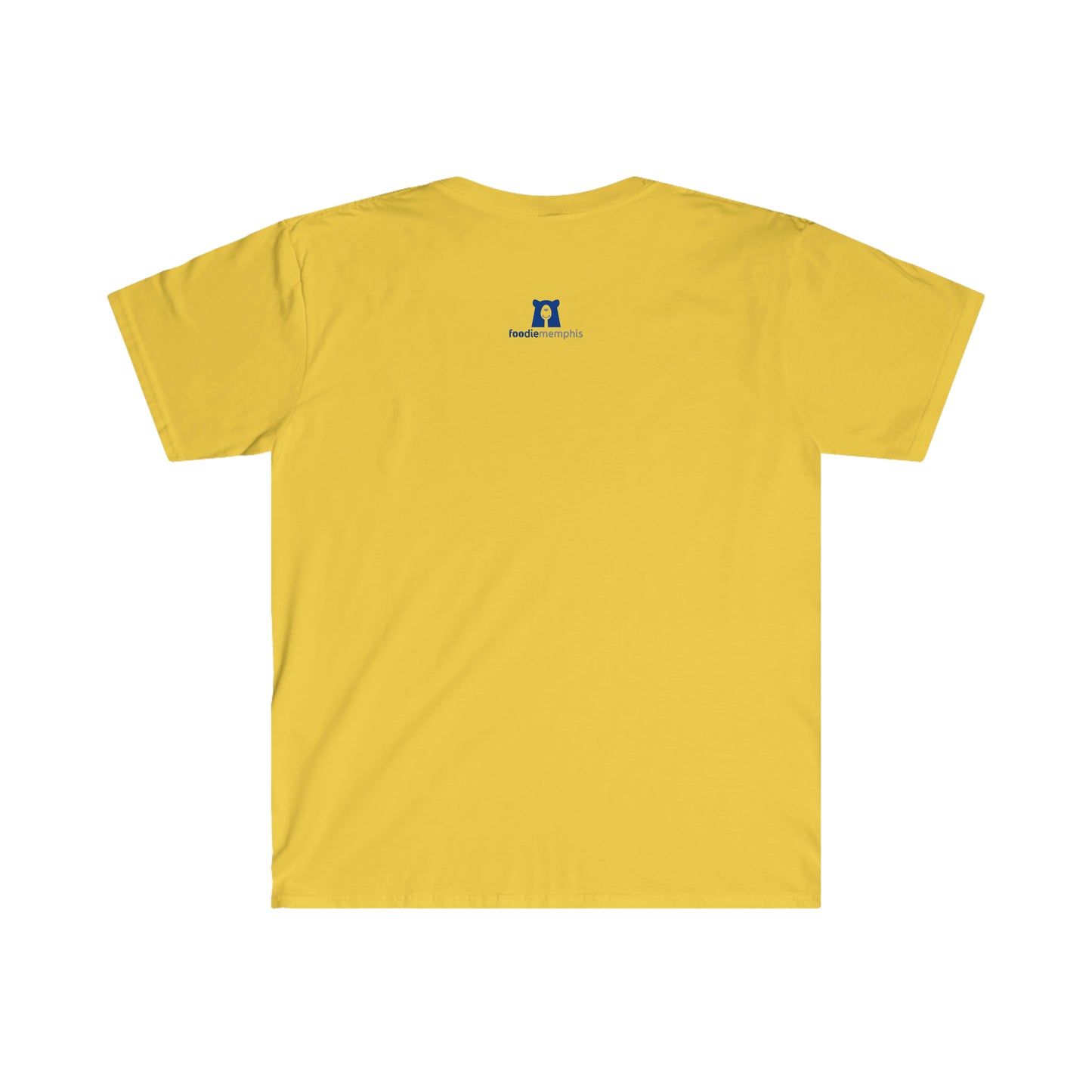 funny taco shirt yellow back