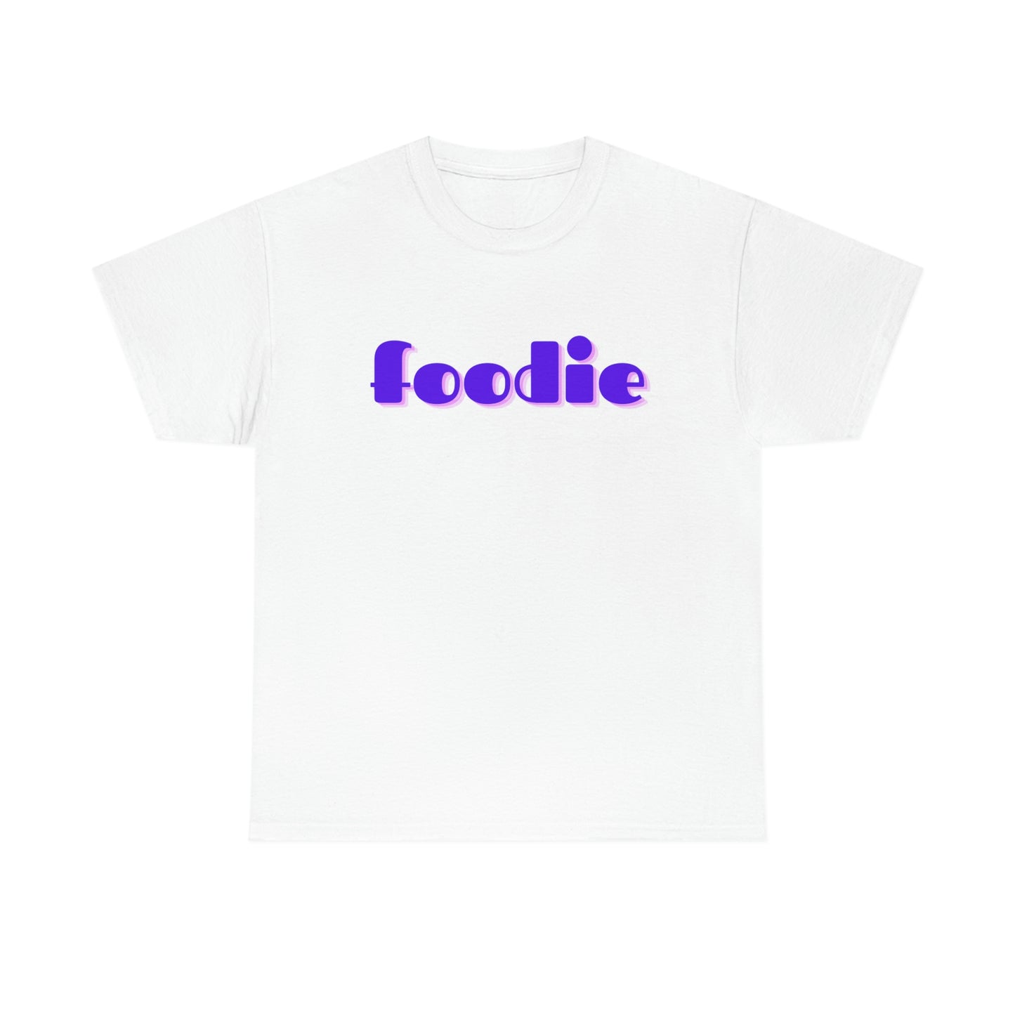 foodie shirt white front