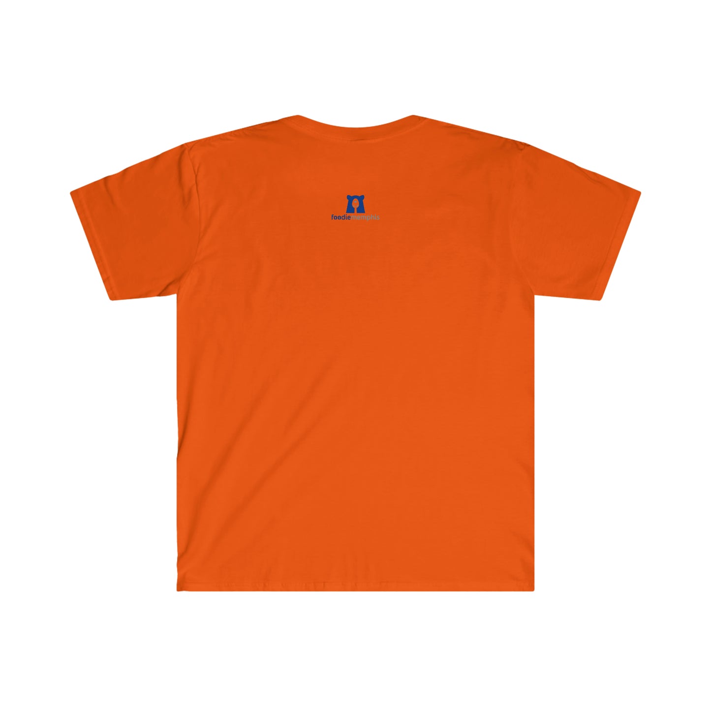funny taco shirt orange back
