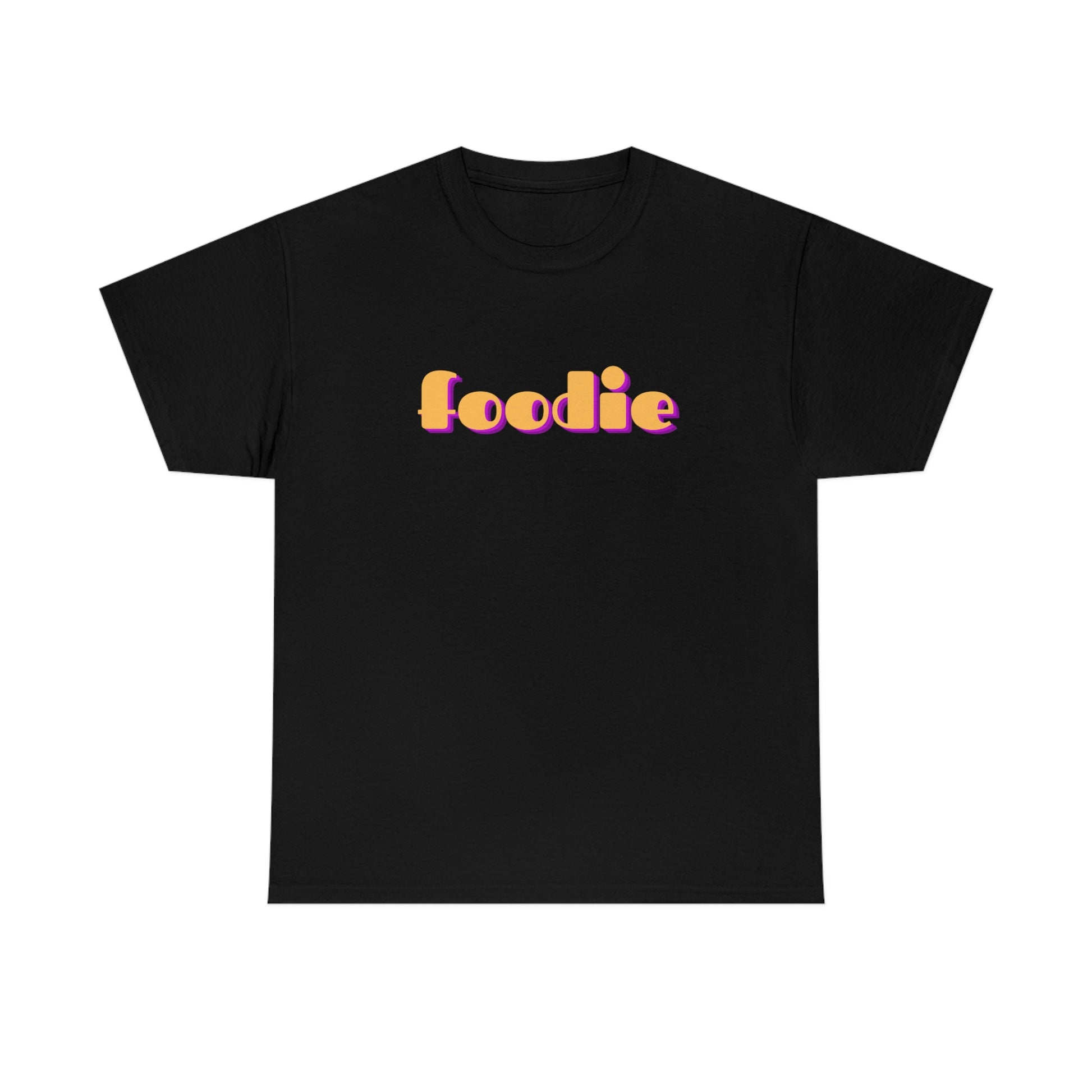 foodie shirt black front