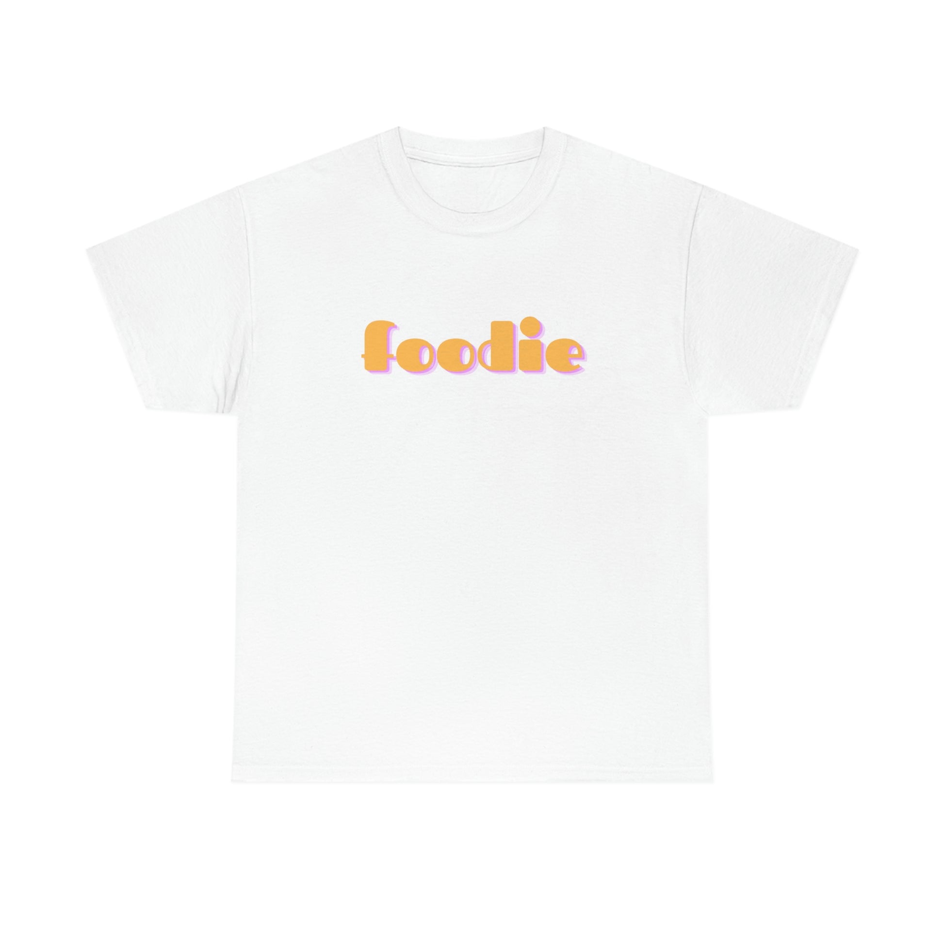 foodie shirt white front