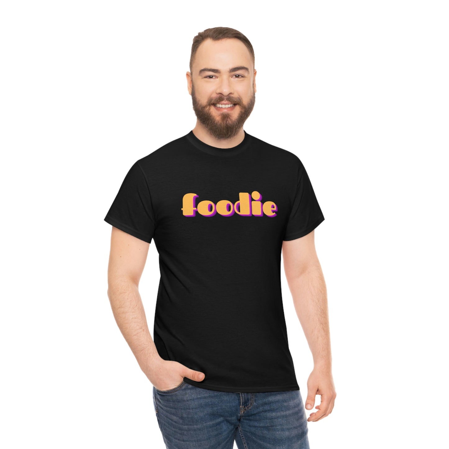 foodie shirts black front