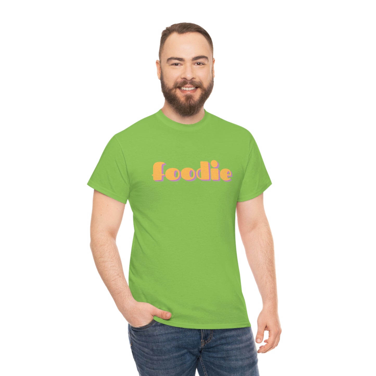 foodie shirts lime front