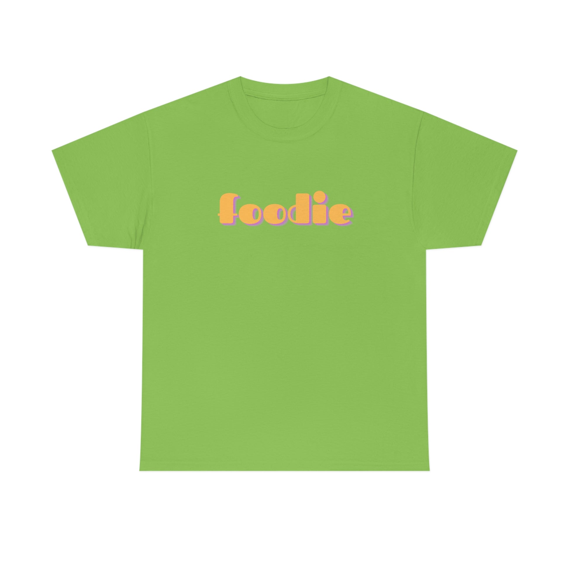 foodie shirt lime front