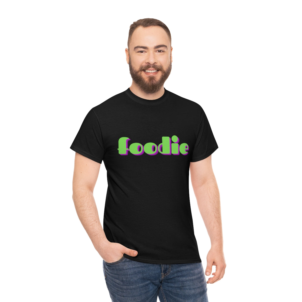 foodie shirts black front