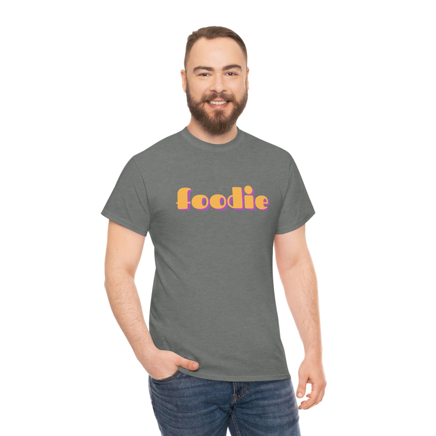 foodie shirts grey front