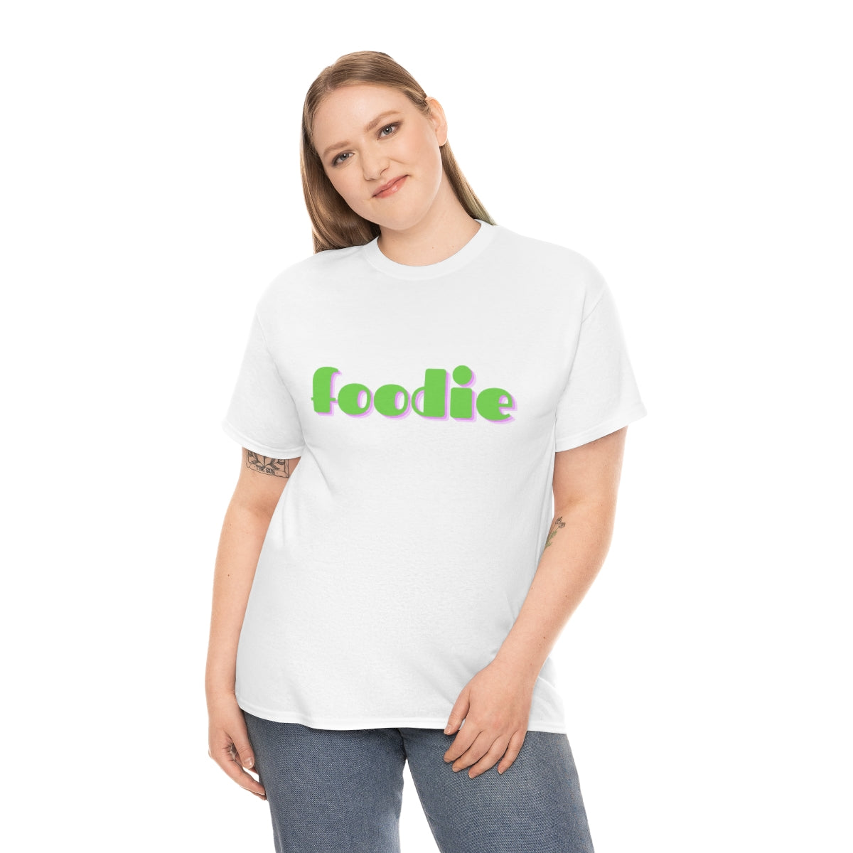 foodie t-shirt white front