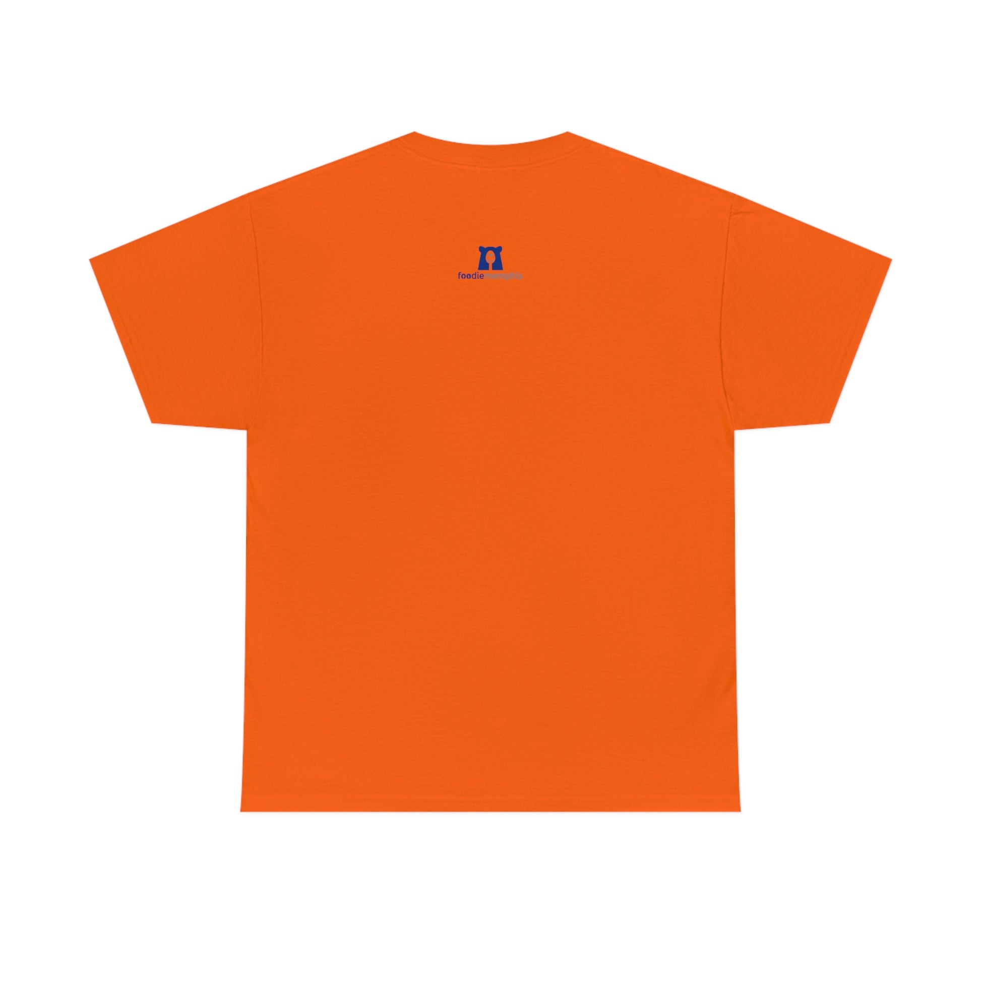 foodie shirt orange back