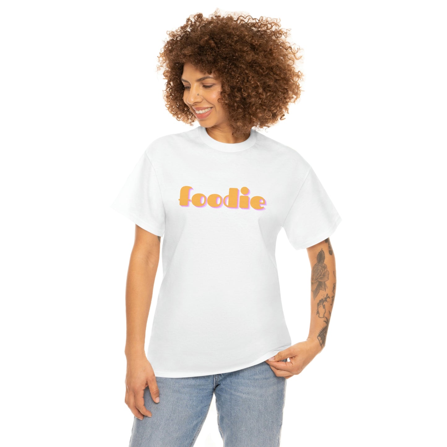 foodie tshirt white front