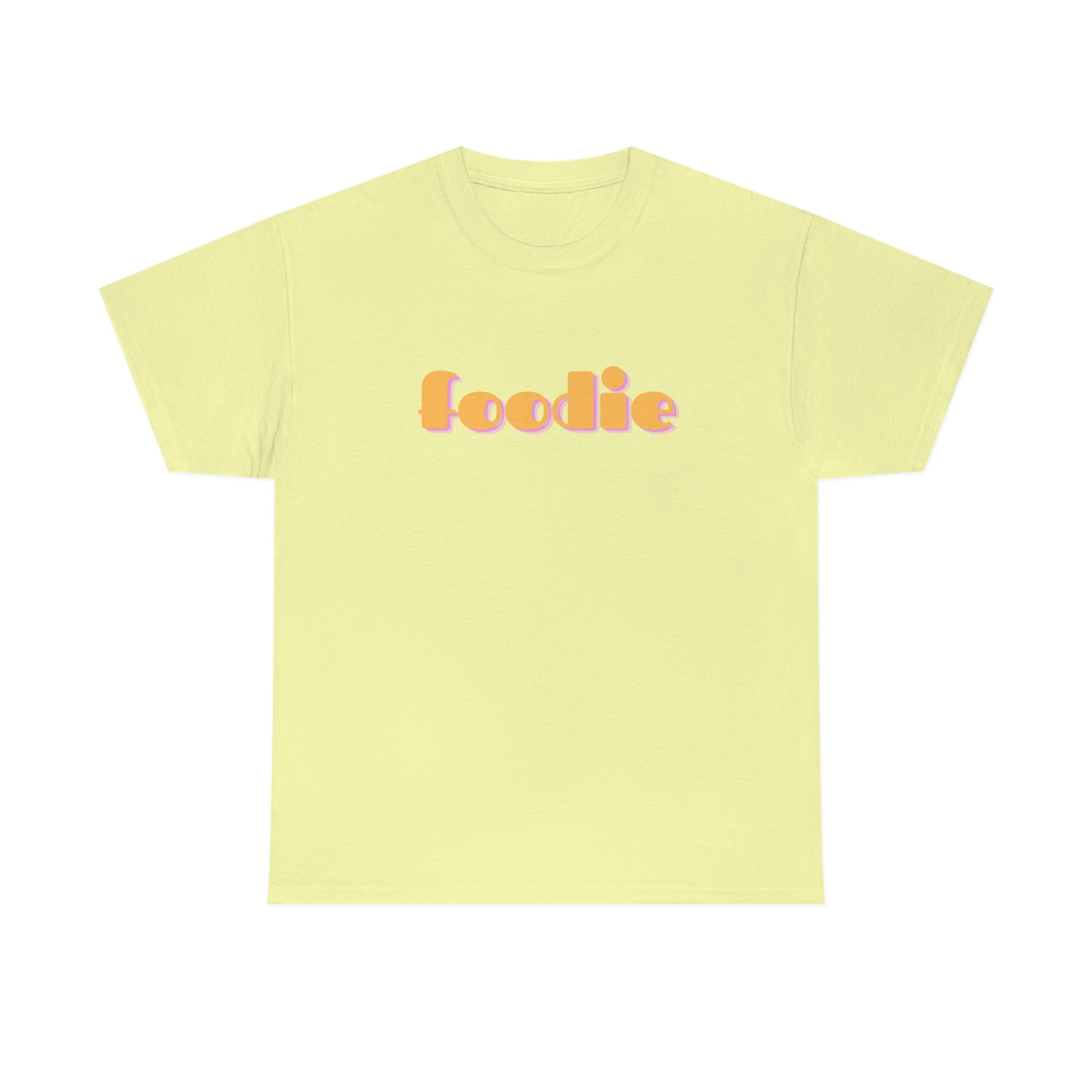 foodie shirt corn silk front