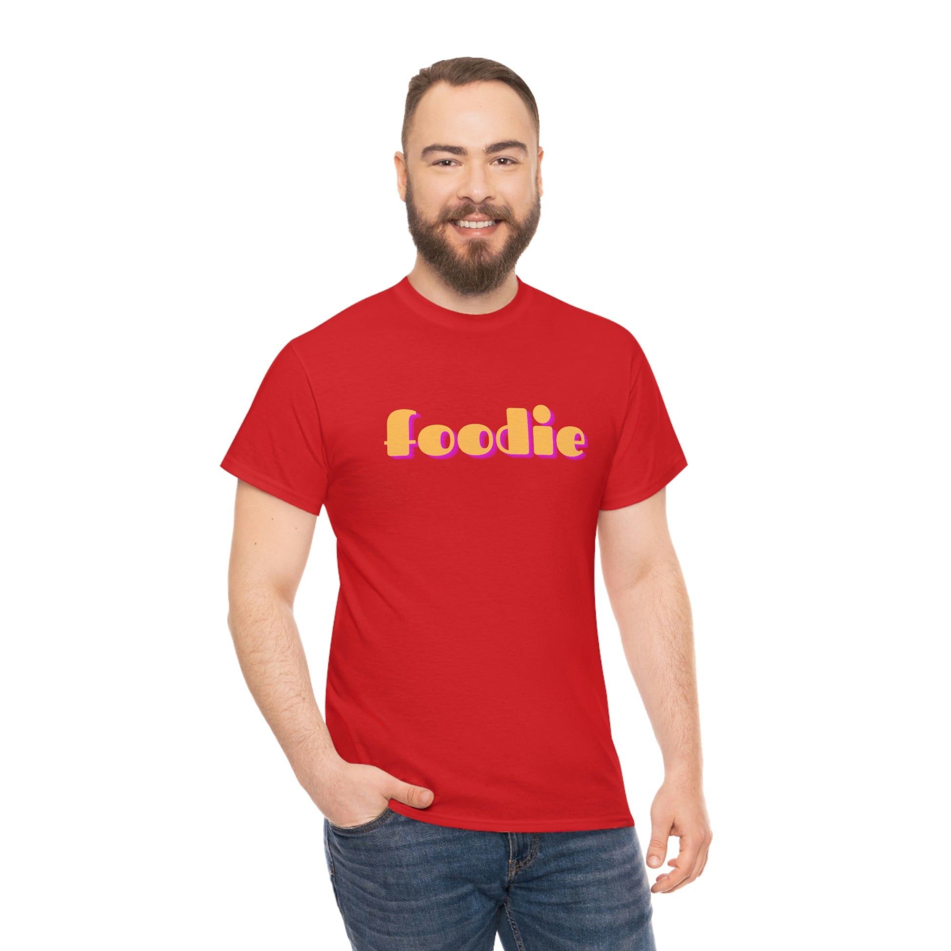 foodie shirts red front