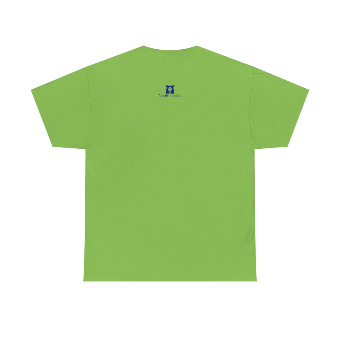 foodie shirt lime back