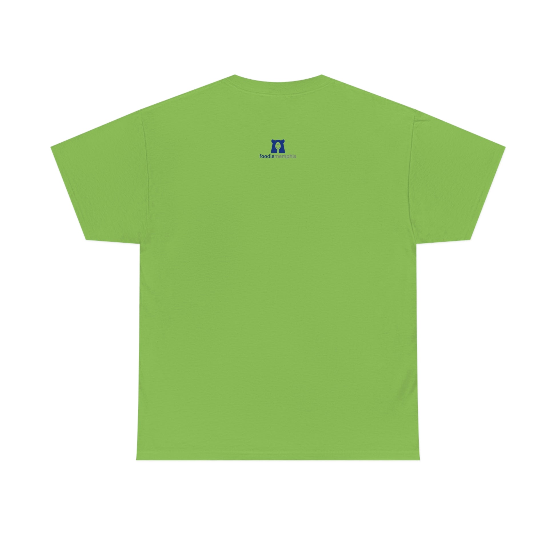 foodie shirt lime back