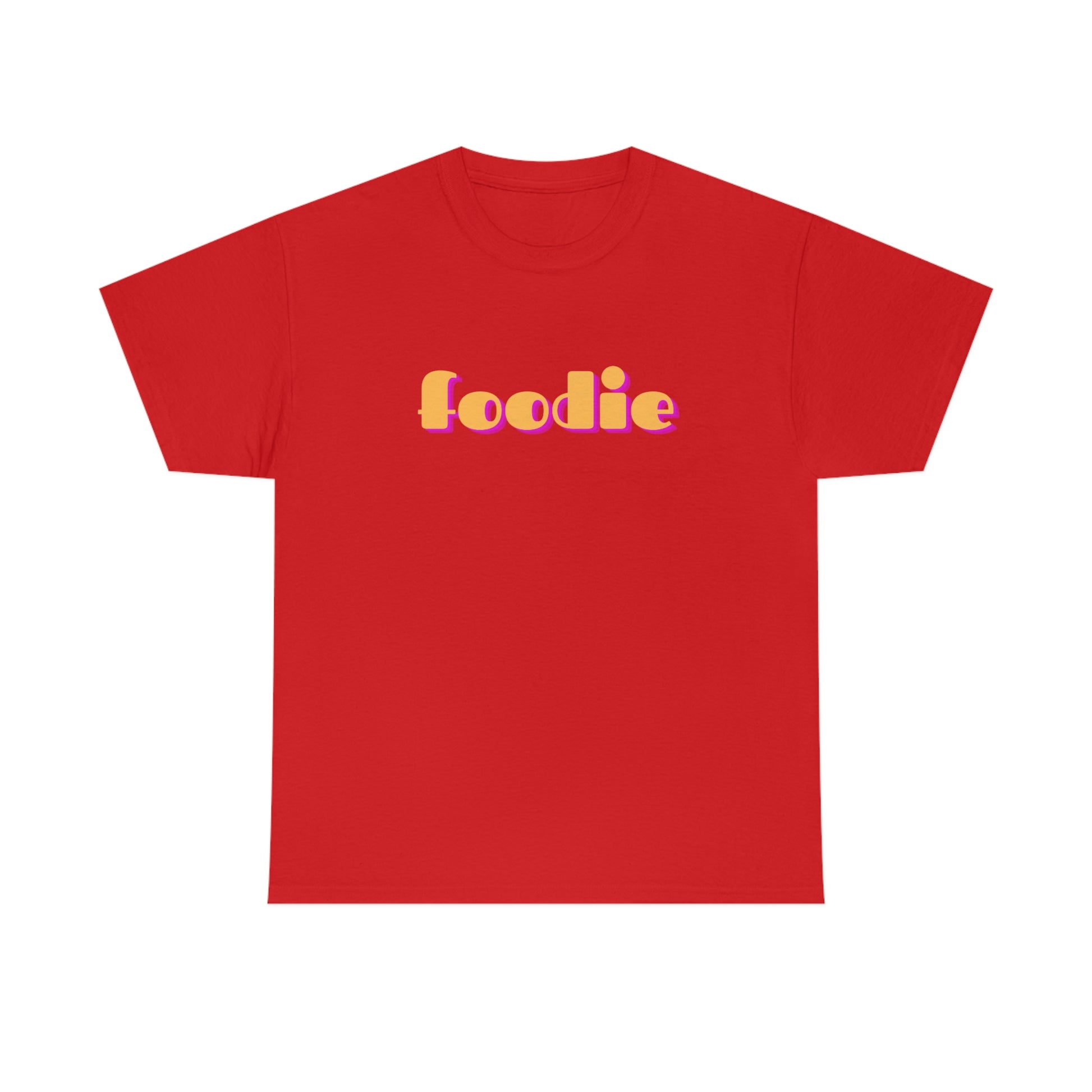 foodie shirt red front